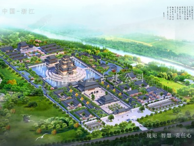 古建筑工程施工方案总体规划图